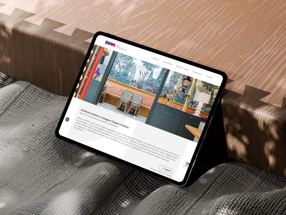 Aperçu du projet Soon Architecture